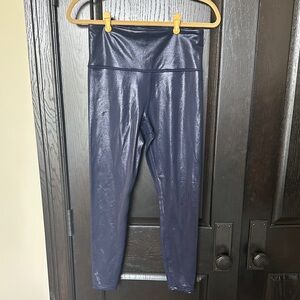 Athleta Women Shine Blue Leggings